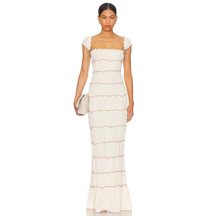 Majorelle 【 Mathilda Maxi Dress Women Ivory 】 ドレス レディース アイボリー|スニケス