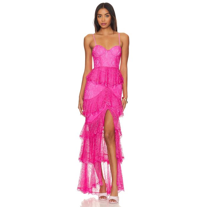 Majorelle 【 Zelda Fitz Gown Women Pretty Pink 】 フィッツ レディースファッション ドレス レディース pink ピンク