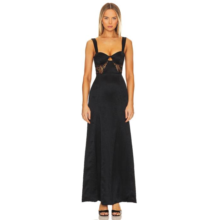 Majorelle 【 Mariella Gown Women Black 】 レディースファッション ドレス レディース 黒色 ブラック