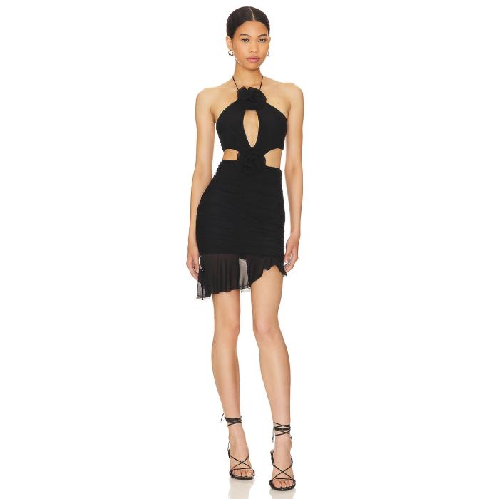 Majorelle 【 Yesenia Mini Dress Women Black 】 ドレス レディース 黒色 ブラック