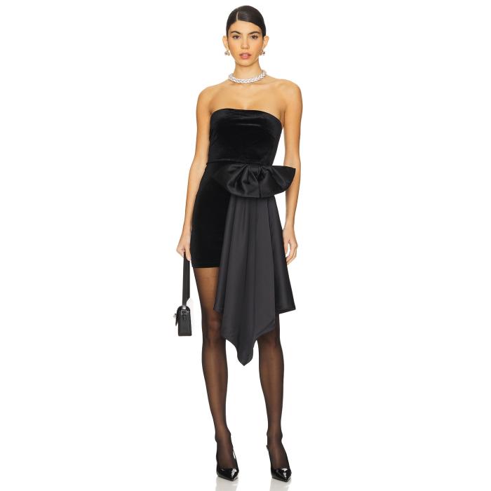 More To Come 【 Clea Velvet Dress Women Black 】 ドレス レディース 黒色 ブラック