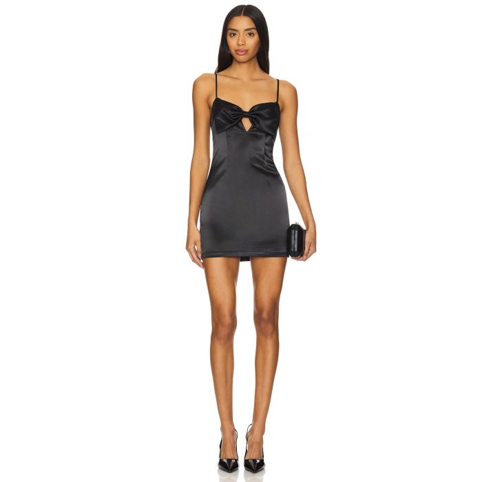 More To Come 【 Riley Mini Dress Women Black 】 ドレス レディース 黒色 ブラック