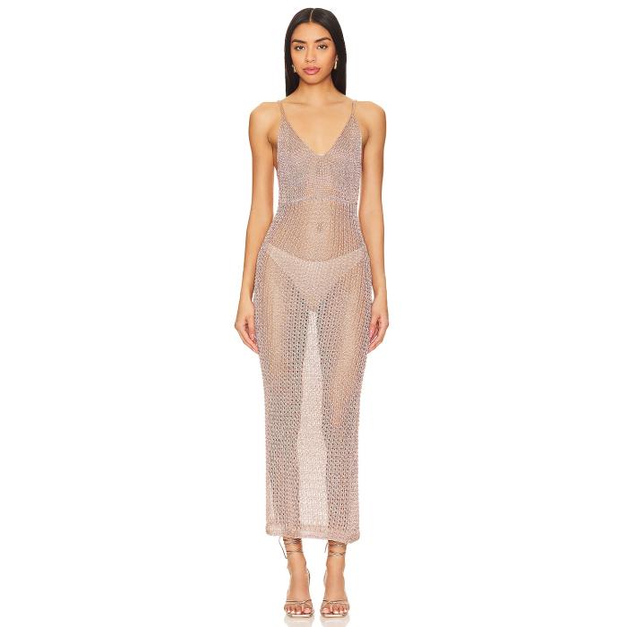 Superdown 【 Darcie Maxi Dress Women Rose Gold 】 ドレス レディースファッション ドレス レディース Rose ローズ ゴールド