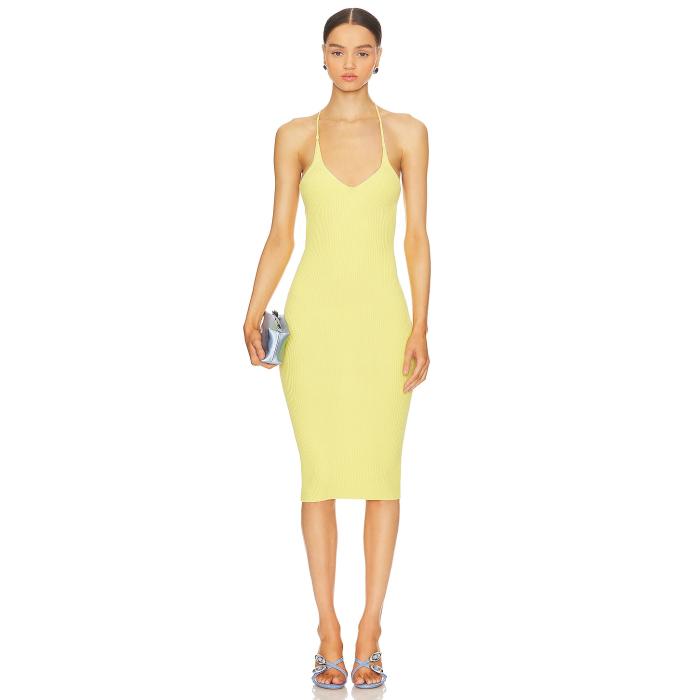Superdown 【 Racheal Open Back Dress Women Yellow 】 ドレス レディースファッション ドレス レディース yellow 黄色・イエロー