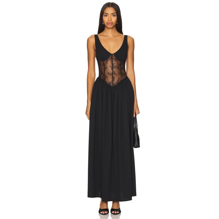 Delfi 【 Eliah Dress Women Black 】 ドレス レディース 黒色 ブラック｜スニケス 42,060円