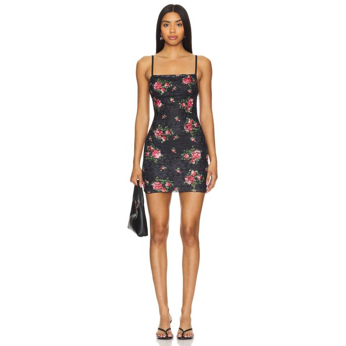 Superdown 【 Kristi Mini Dress Women Black 】 ドレス レディース 黒色 ブラック