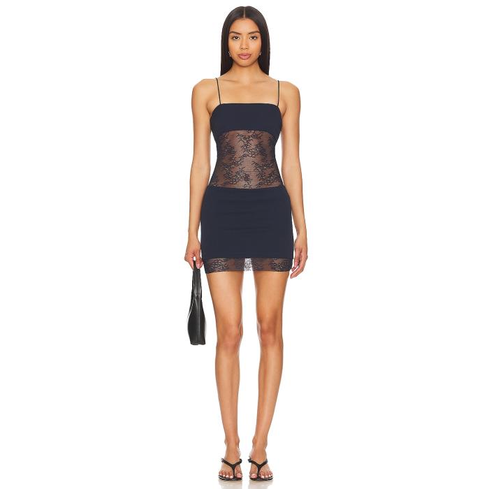 Superdown 【 Catalaya Mini Dress Women Navy 】 ドレス レディース 紺色 ネイビー