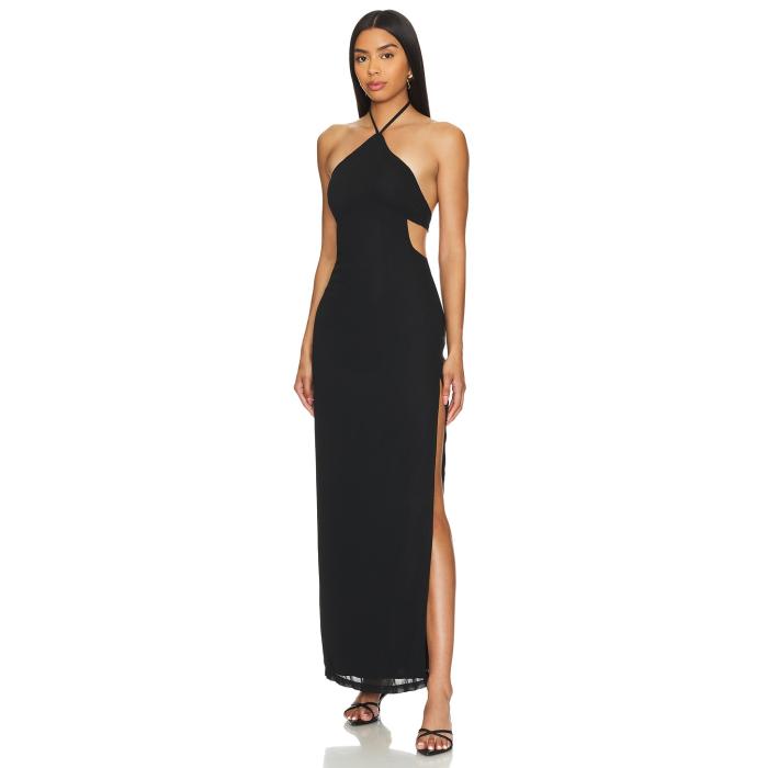 Superdown 【 Marley Maxi Dress Women Black 】 ドレス レディース 黒色 ブラック