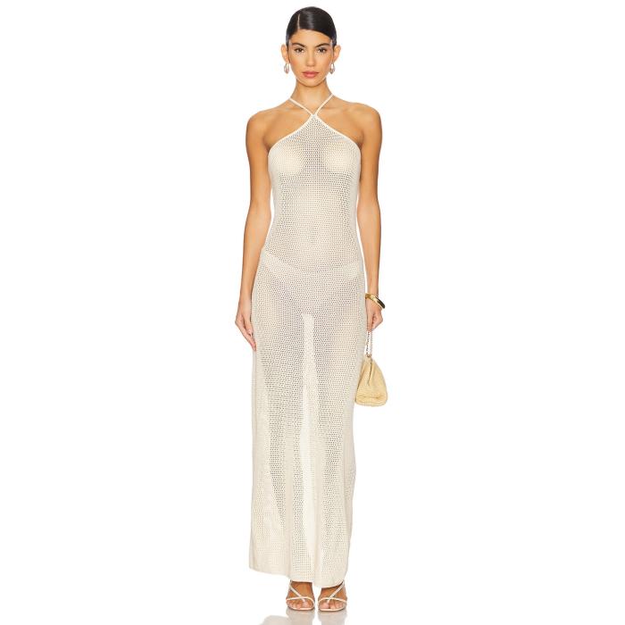 シーフォリー Seafolly 【 Knit Maxi Dress Women Ecru 】 ニット ドレス レディースファッション 水着 レディース