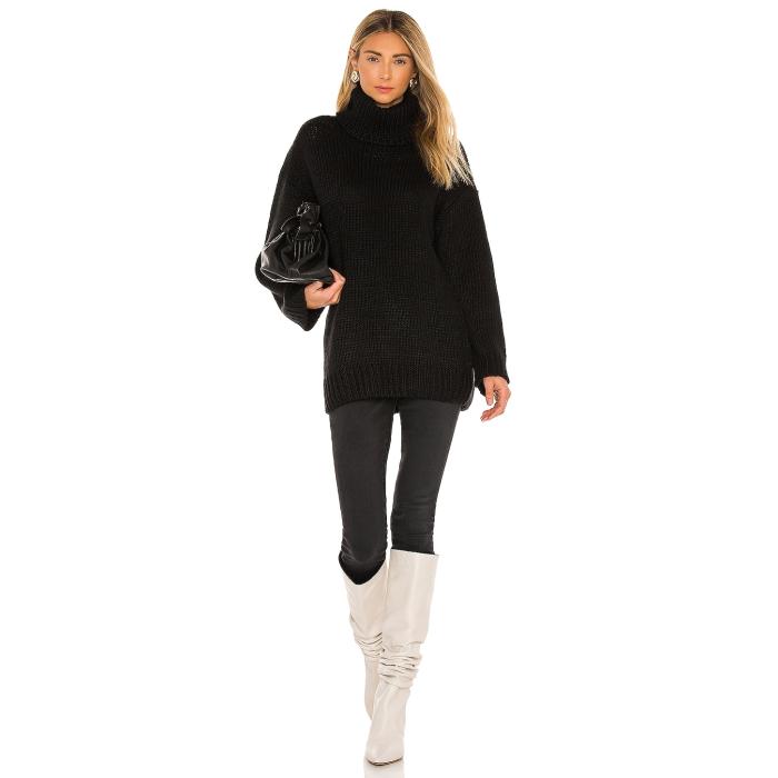 Lovers And Friends 【 Manhattan Sweater Women Black 】 トレーナー レディースファッション トップス ニット セーター セーター レディース 黒色 ブラック