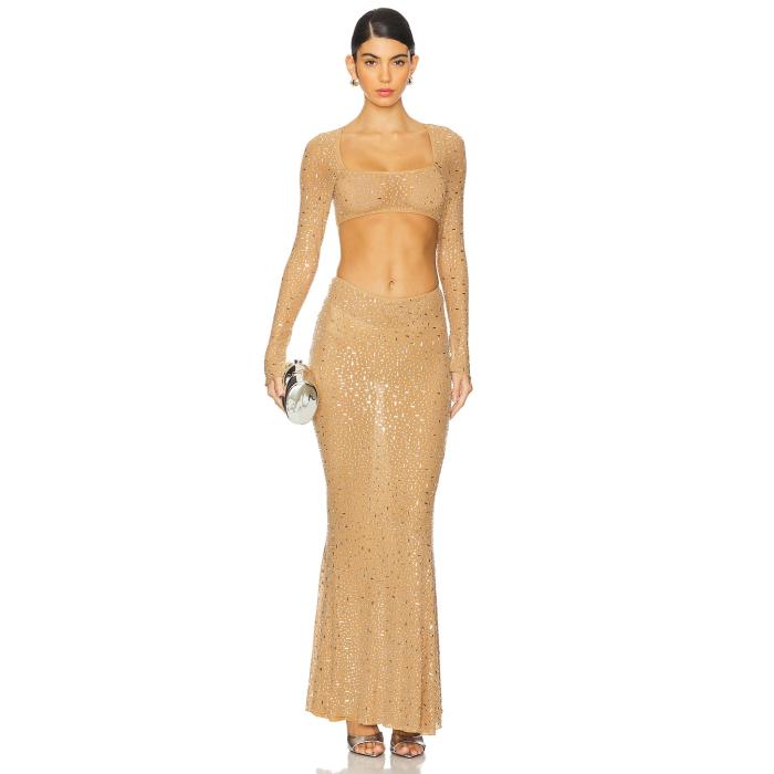 Superdown 【 Fifa Maxi Set Women Nude 】 レディースファッション ドレス レディース