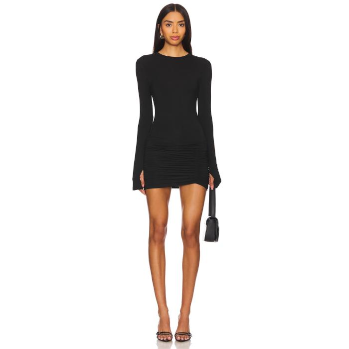 Superdown 【 Anya Mini Dress Women Black 】 ドレス レディース 黒色 ブラック