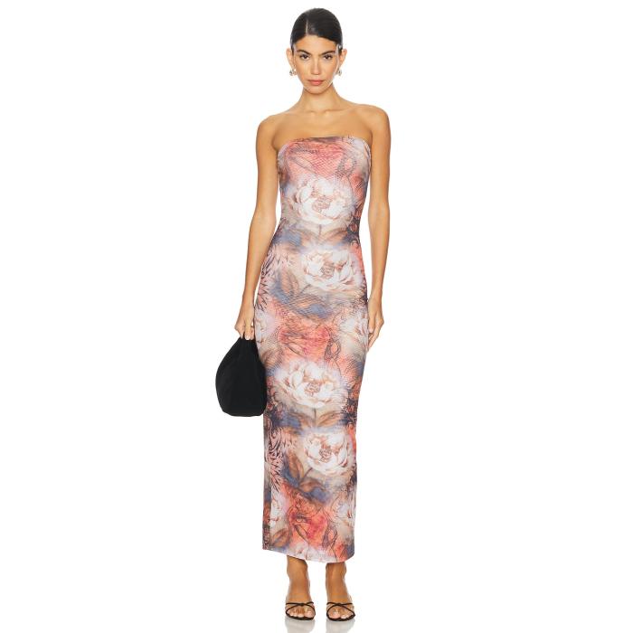 Superdown 【 Gabi Maxi Dress Women Brown 】 ドレス レディースファッション ドレス レディース 茶色 ブラウン