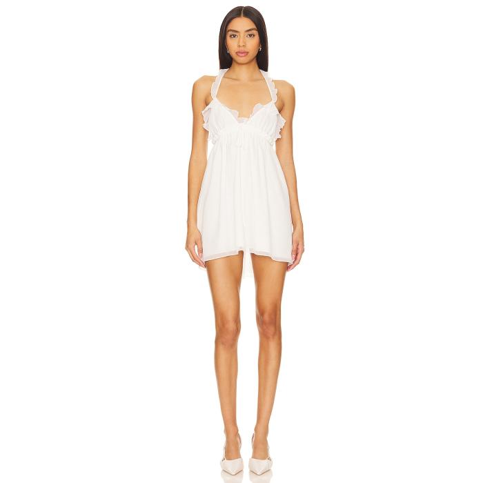 More To Come 【 Tinslay Mini Dress Women White 】 ドレス レディース 白色 ホワイト