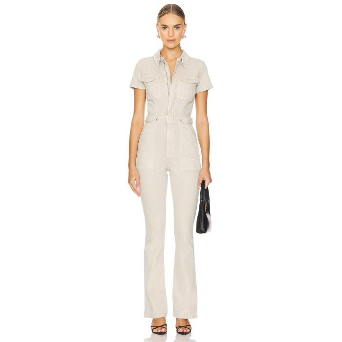 グッドアメリカン Good American 【 Fit For Success Jumpsuit Women Sand004 】 ジャンプスーツ レディース｜スニケス 30,095円