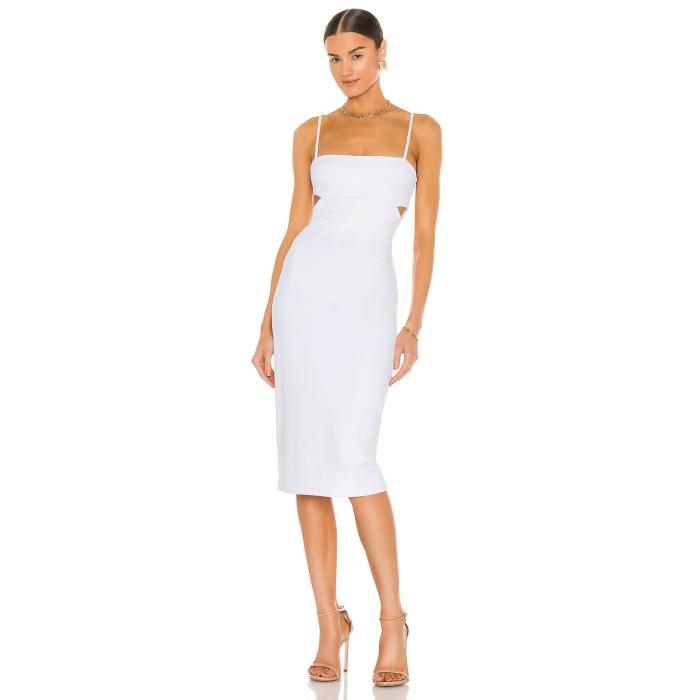 スサナモナコ Susana Monaco 【 Cutout Strap Solid Dress Women Sugar 】 ストラップ ソリッド ドレス レディースファッション ドレス レディース