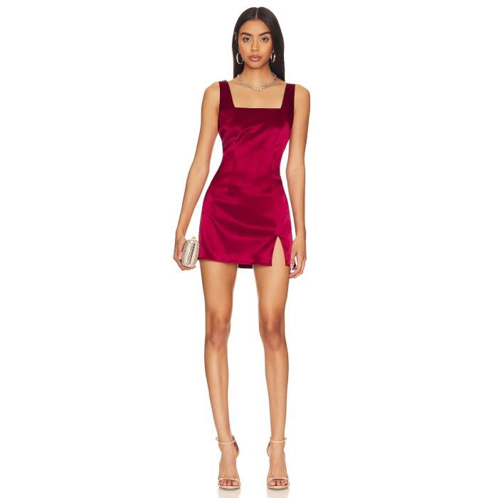 More To Come 【 Abigail Mini Dress Women Wine Red 】 ドレス レディース Red 赤・レッド