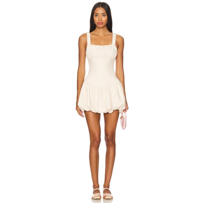 More To Come 【 Blair Mini Dress Women Cream 】 ドレス レディースファッション ドレス レディース クリーム