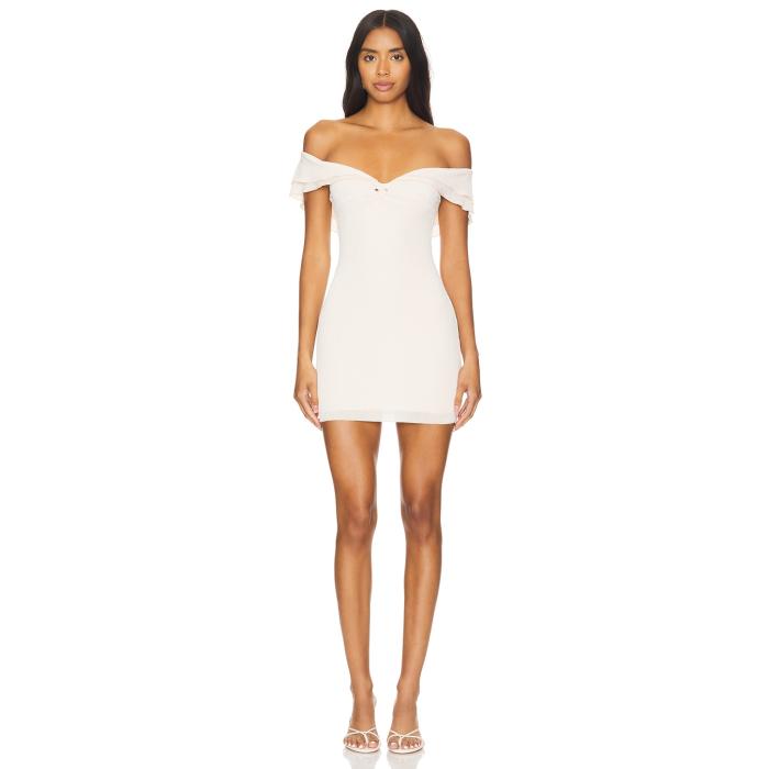 More To Come 【 Graciela Off Shoulder Dress Women Cream 】 ドレス レディース クリーム
