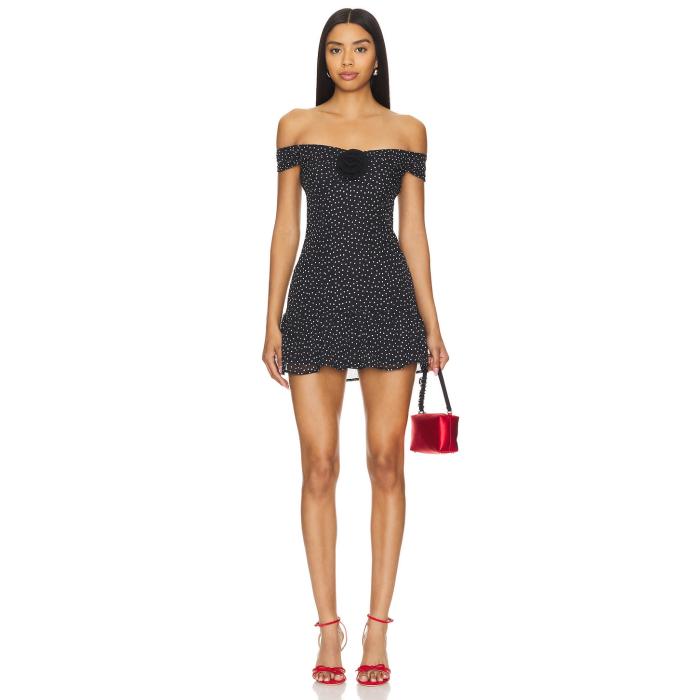 More To Come 【 Serena Mini Dress Women Black 】 ドレス レディースファッション ドレス レディース 黒色 ブラック