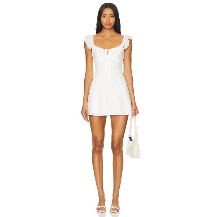 More To Come 【 Jay Mini Dress Women White 】 ドレス レディースファッション ドレス レディース 白色 ホワイト