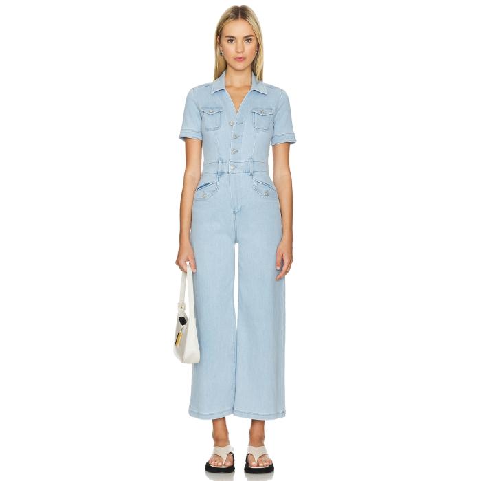ペイジ Paige 【 Harper Ankle Jumpsuit Women Kokomo 】 ジャンプスーツ レディースファッション その他 レディース