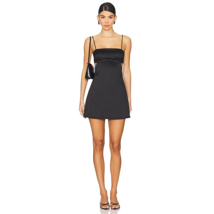 More To Come 【 Tanya Cut Out Dress Women Black 】 お召しもの レディース 黒いこと 黒いこと