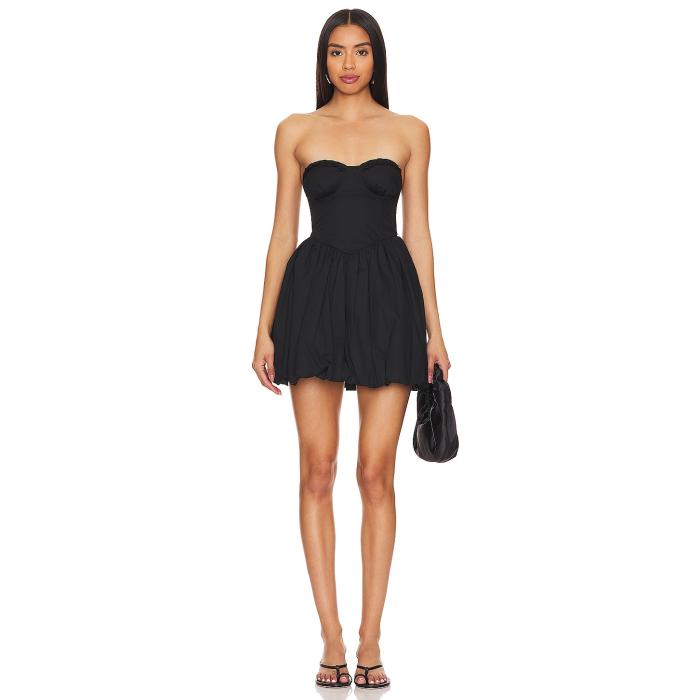 More To Come 【 Flynn Mini Dress Women Black 】 御召しもの レディース 黒いこと 黒いこと