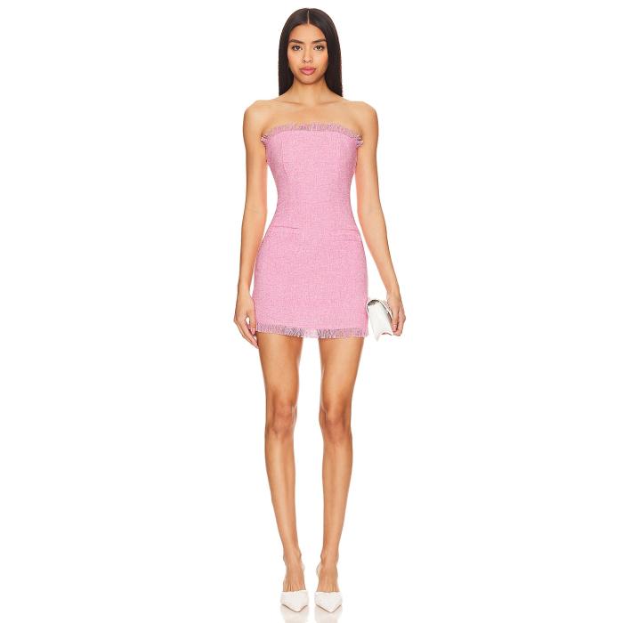 More To Come 【 Houda Strapless Mini Dress Women Pink 】 ドレス レディース pink ピンク|スニケス
