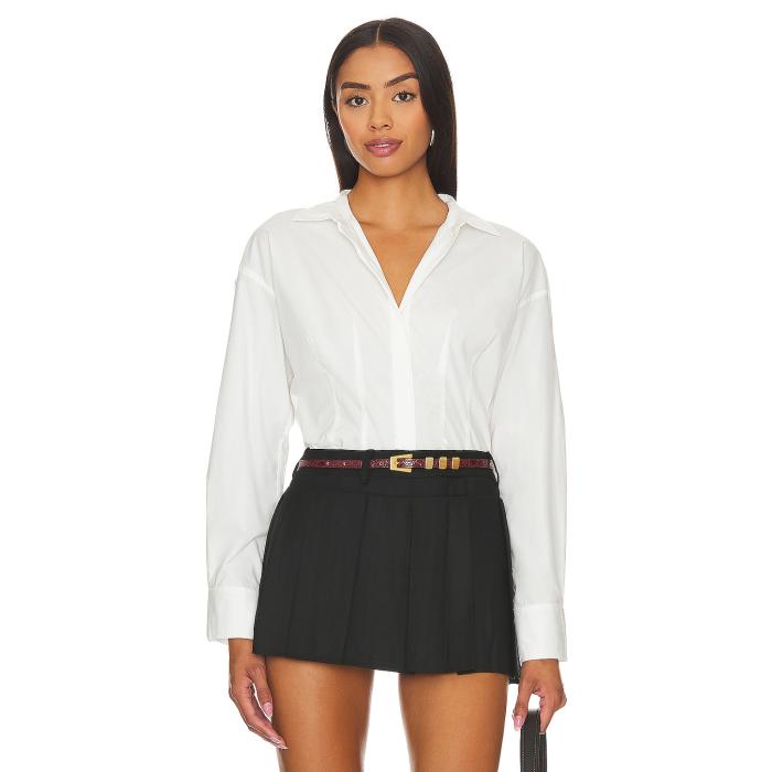 レイルズ Rails 【 Anabelle Top Women White 】 レディースファッション トップス シャツ ブラウス レディース 白色 ホワイト