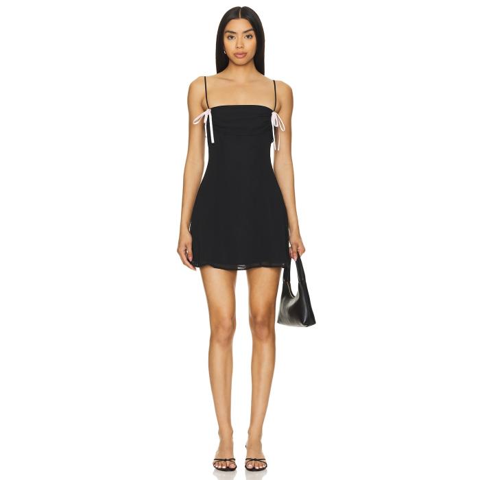 More To Come 【 Carson Mini Dress Women Black 】 ドレス レディース 黒色 ブラック
