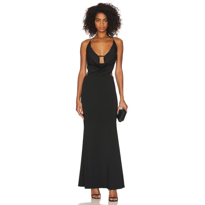 Superdown 【 Tina Gown Women Black 】 レディースファッション ドレス レディース 黒色 ブラック
