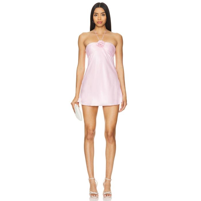 More To Come 【 Arie Mini Dress Women Dusty Pink 】 お召しもの レディース pink サクラ色