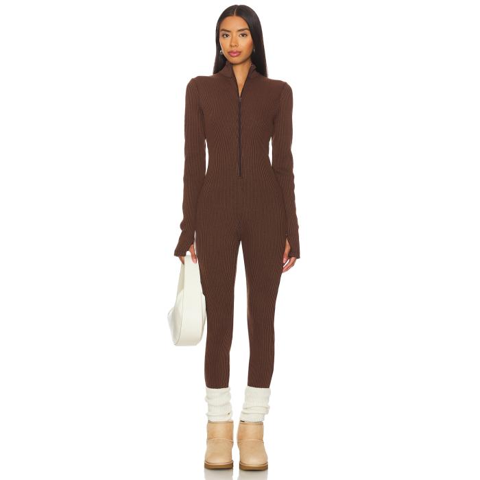 ショウミーユアムームー Show Me Your Mumu 【 Lodge Onesie Women Winter Rib Chocolate 】 レディース ウィンター｜スニケス