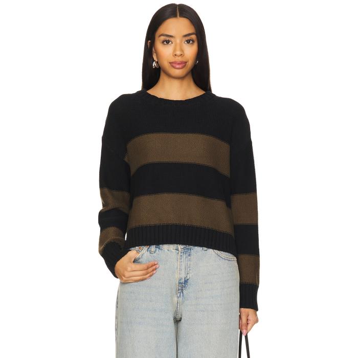 Stitches & Stripes 【 Amar Pullover Women Black Combo 】 レディースファッション トップス ニット セーター その他 レディース 黒色 ブラック