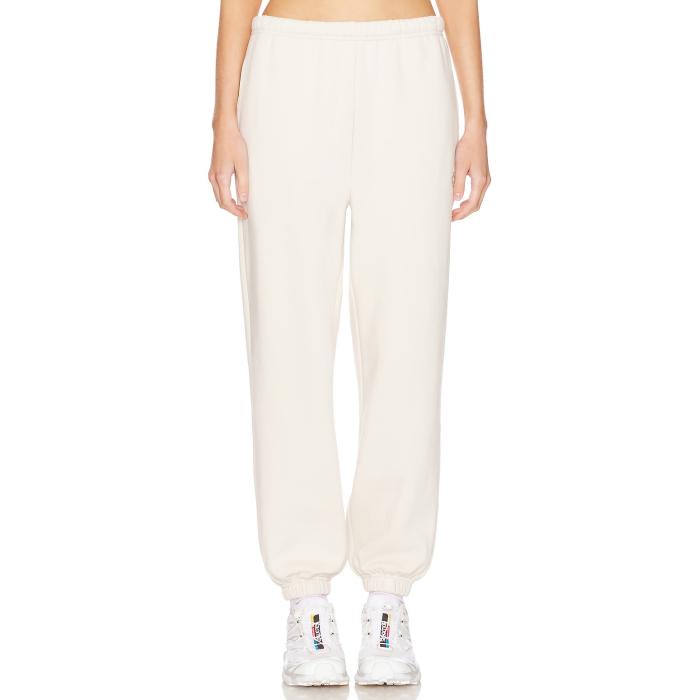 Wellbeing + Beingwell 【 Ayla Sweatpant Women Rainy Day White 】 レディースファッション ボトムス パンツ レディース 白色 ホワイト