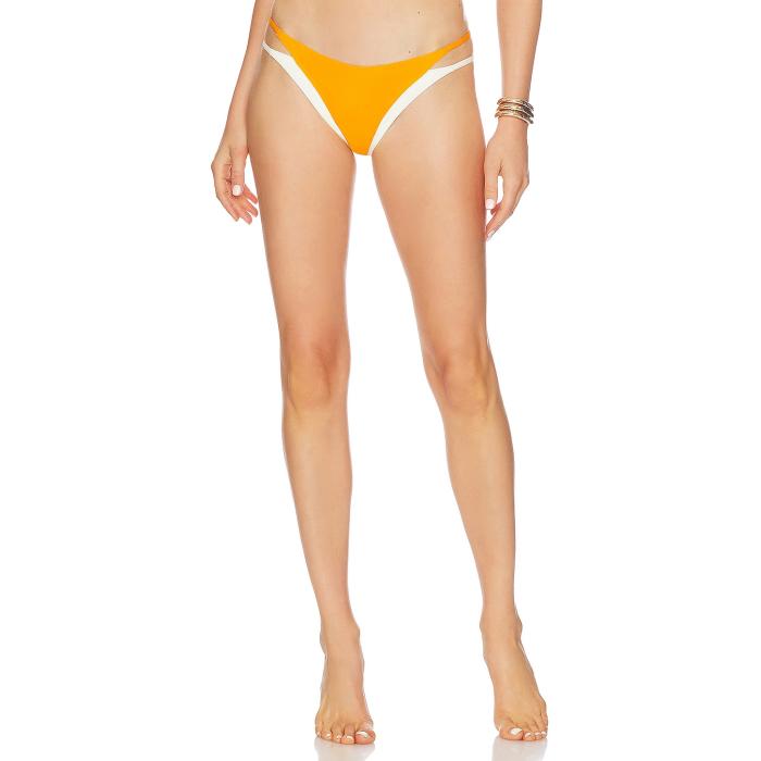 Lspace 【 Billie Bikini Bottom Women Mango & Cream 】 ズボン ボトムス レディースファッション 水着 レディース クリーム