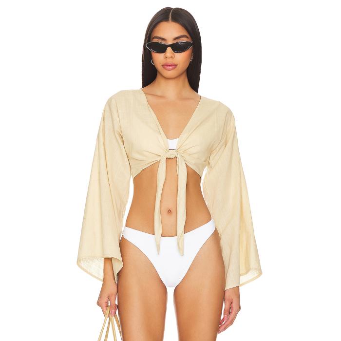 Lovers And Friends 【 Summer Air Top Women Beige 】 Summer サマー レディースファッション トップス シャツ ブラウス レディース ベージュ 24,495円