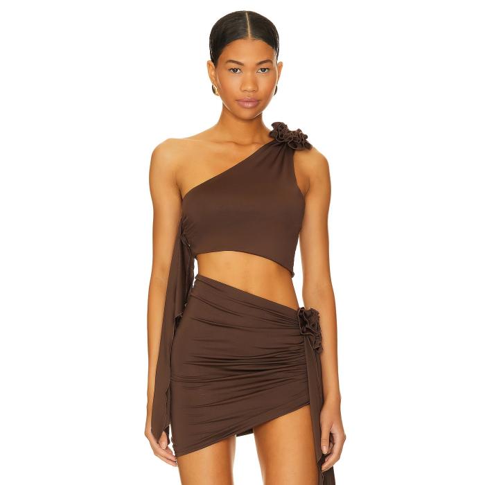 Lovers And Friends 【 Cordelia Top Women Chocolate Brown 】 レディース 茶色 ブラウン｜スニケス 16,352円