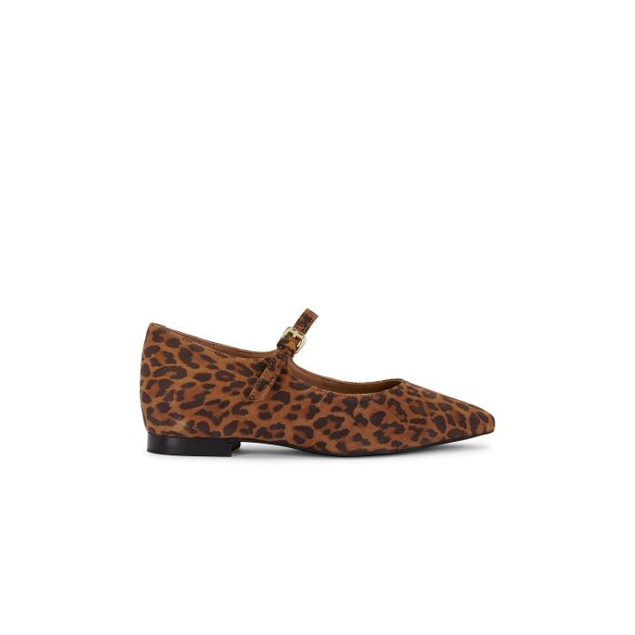 セイシェルズ Seychelles 【 Pardon Me Women Tan Leopard Suede 】 レディース ヒョウ柄 レオパード スエード・スウェード