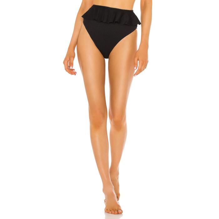 ビーチライオット Beach Riot 【 Daisy Bikini Bottom Women Black 】 ズボン ボトムス レディースファッション 水着 レディース 黒色 ブラック