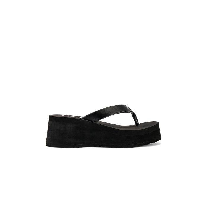 セイシェルズ Seychelles 【 Skyscraper Sandal Women Black Leather 】 靴 レディース靴 サンダル その他 レディース 黒色 ブラック レザー