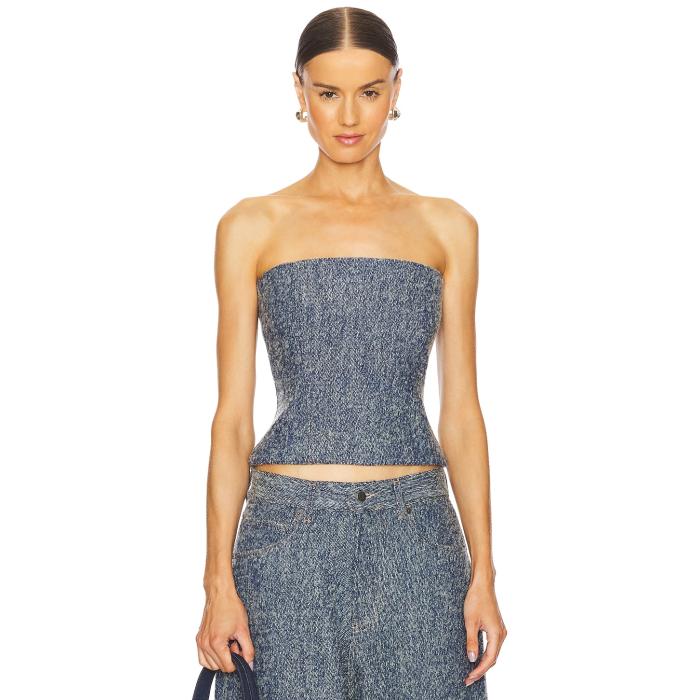 Giuseppe Di Morabito 【 Structured Top Women Blue 】 レディースファッション トップス その他 レディース 青色 ブルー