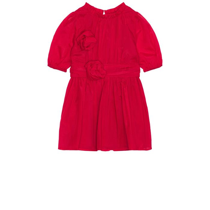 バルドー ジュニア Bardot Junior 【 Kids Mercer Mini Dress Women Deep Red 】 ドレス キッズ ベビー マタニティ ベビーファッション ベビードレス セレモニードレス レディース ディープ Red 赤・レッド