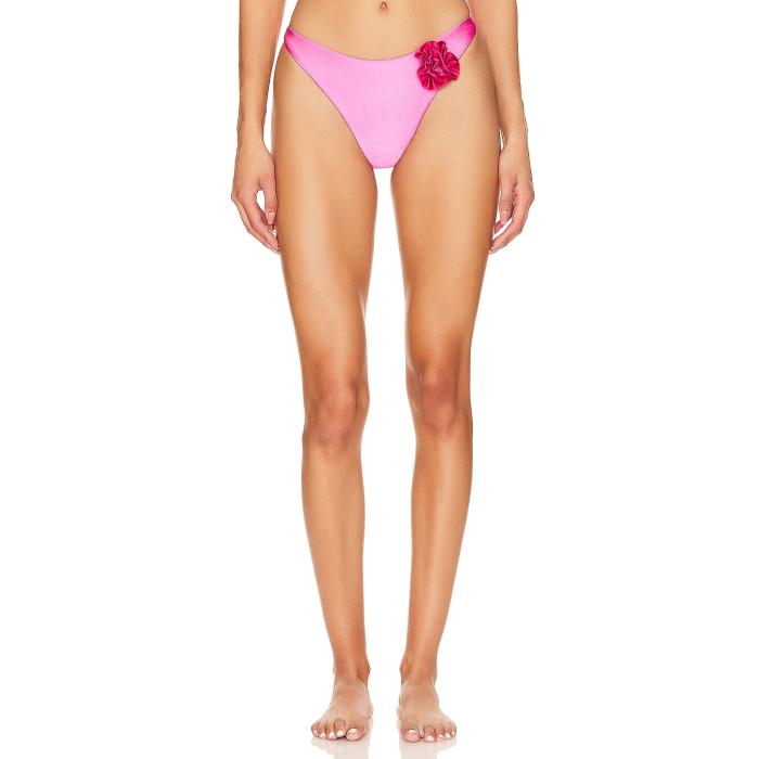 Lspace 【 Leilani Satin Shine Bitsy Bottom Women Pink Quartz 】 繻子 ズボン ボトムス レディース pink サクラ色