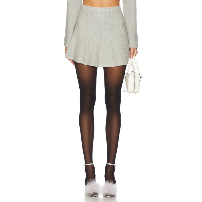 Majorelle 【 Solveig Mini Skirt Women Heather Grey 】 レディースファッション ボトムス スカート レディース heather ヘザー 灰色 グレー