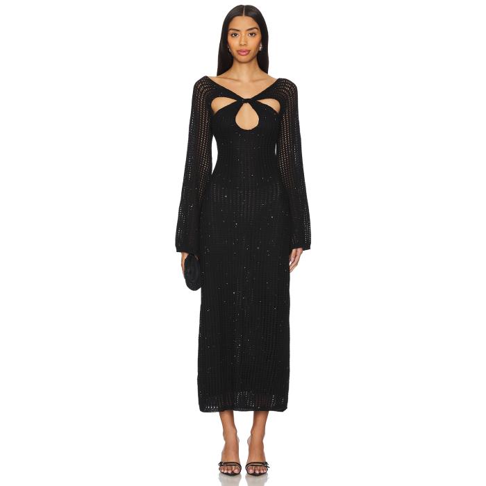 Runaway The Label 【 Irina Midi Dress Women Black 】 ドレス レディースファッション ドレス レディース 黒色 ブラック
