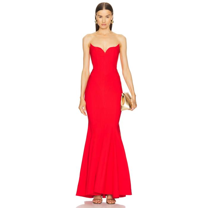 Michael Costello 【 X Revolve Billie Gown Women Red 】 レディース Red 赤・レッド｜スニケス