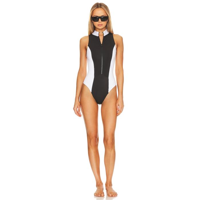 Gigi C 【 Tessa One Piece Women Black & White 】 レディースファッション 水着 レディース 黒色 ブラック 白色 ホワイト 38,285円