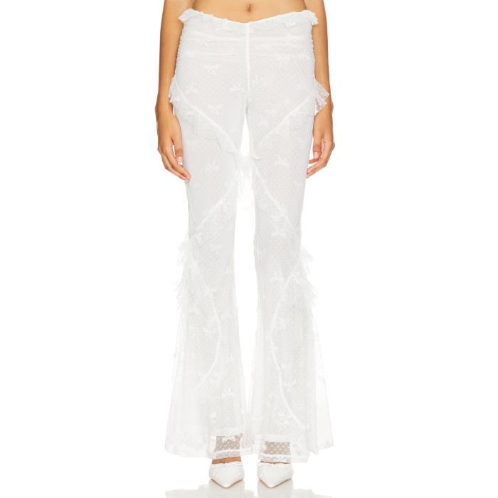 Loba 【 Cuida Flare Pants Women Ivory 】 レディース アイボリー｜スニケス